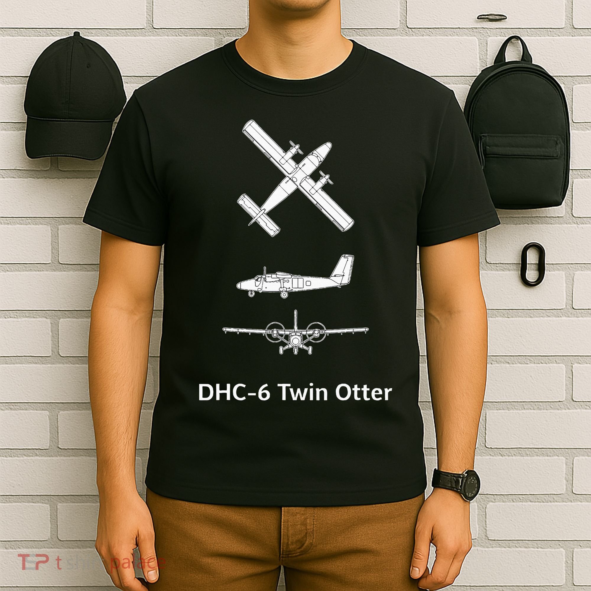 De Havilland Canada Dhc6 Twin Otter Plane Twin Otter Dhc6 T-Shirt