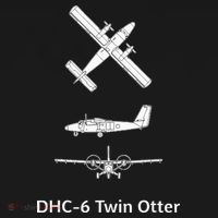 De Havilland Canada Dhc6 Twin Otter Plane Twin Otter Dhc6 T-Shirt thumb 7