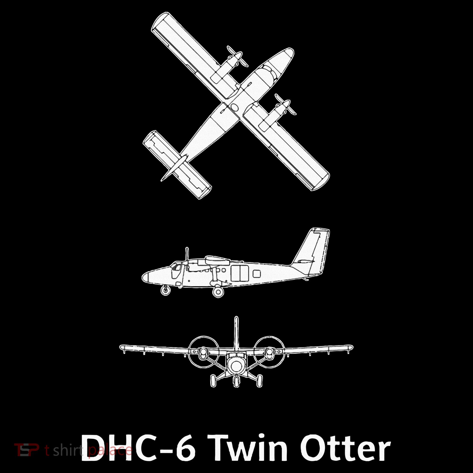 De Havilland Canada Dhc6 Twin Otter Plane Twin Otter Dhc6 Women's Hoodie