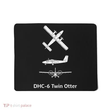 De Havilland Canada Dhc6 Twin Otter Plane Twin Otter Dhc6 Mousepad