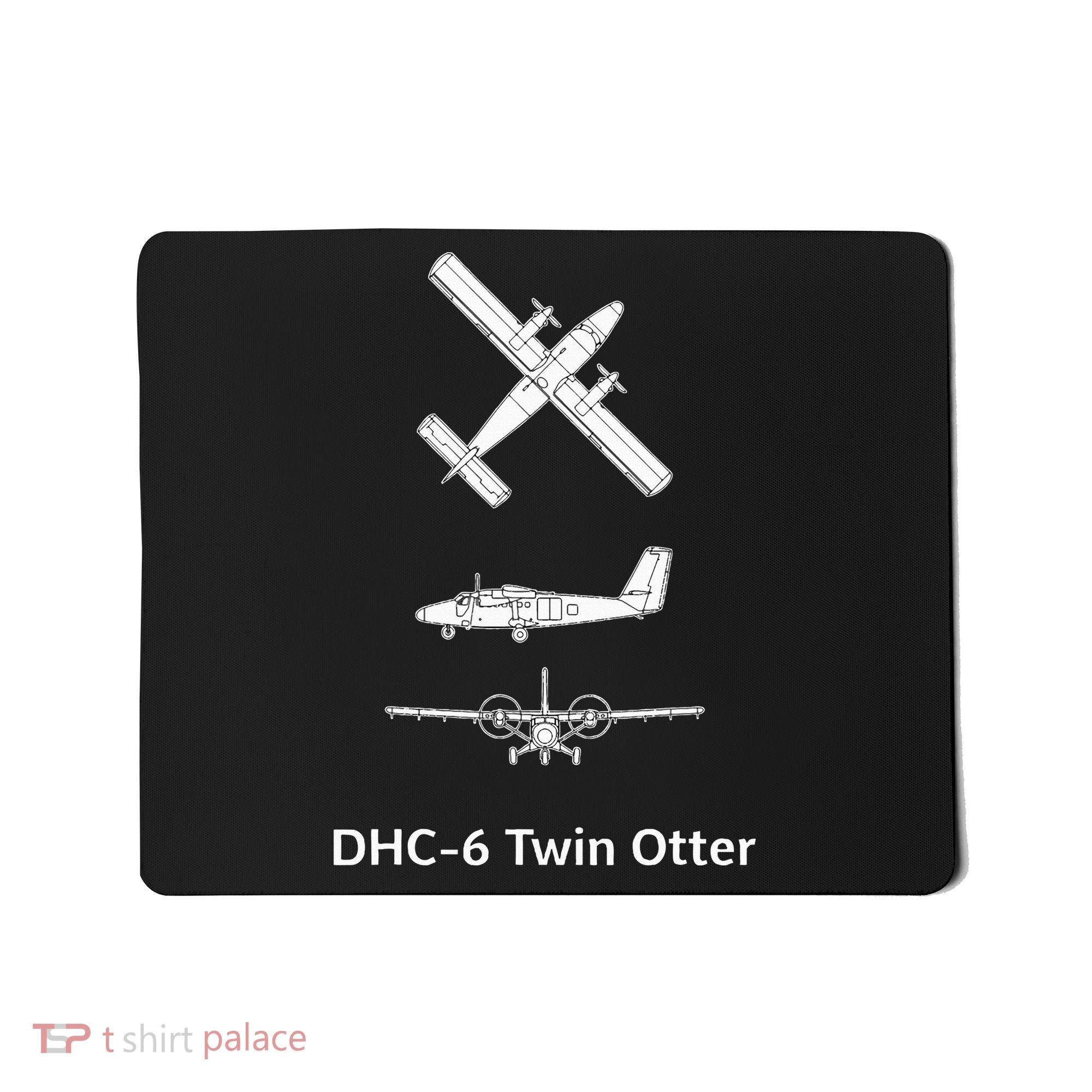 De Havilland Canada Dhc6 Twin Otter Plane Twin Otter Dhc6 Mousepad