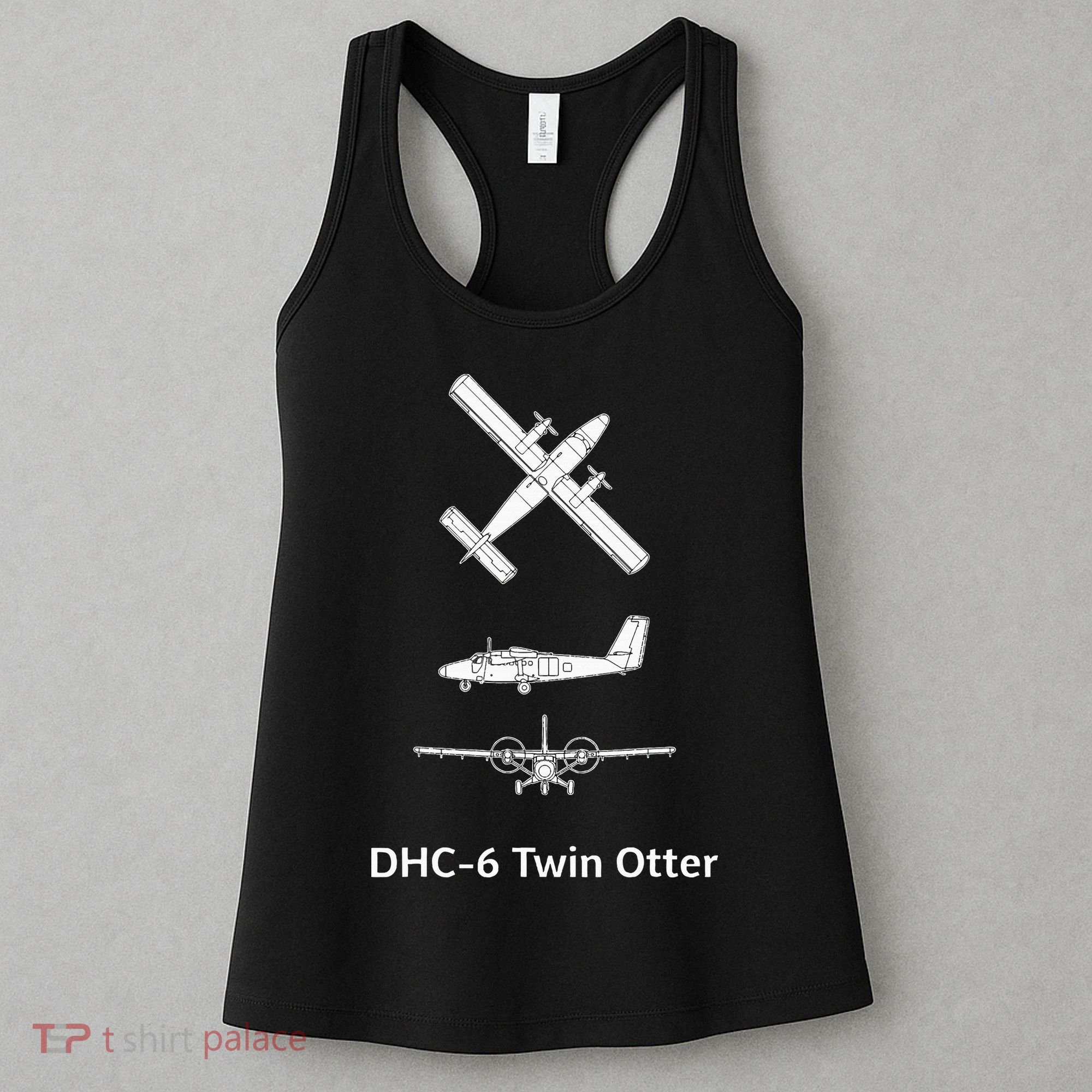 De Havilland Canada Dhc6 Twin Otter Plane Twin Otter Dhc6 Women's Tank Top