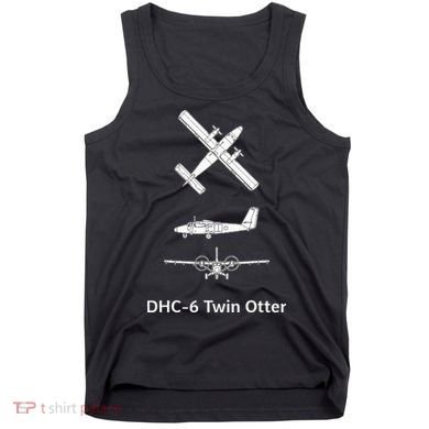 De Havilland Canada Dhc6 Twin Otter Plane Twin Otter Dhc6 Tank Top