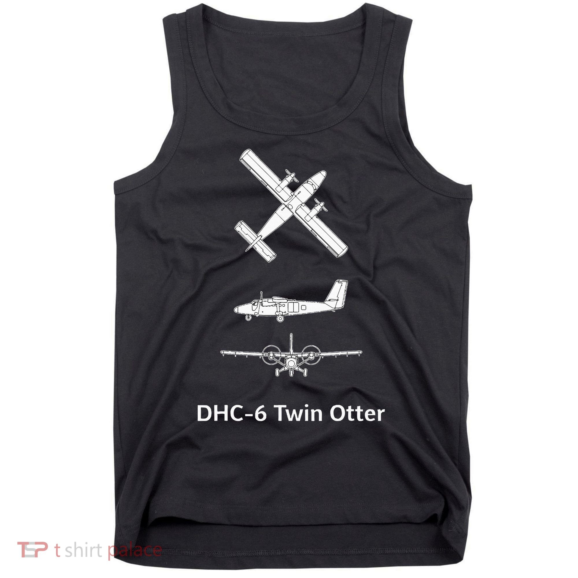 De Havilland Canada Dhc6 Twin Otter Plane Twin Otter Dhc6 Tank Top