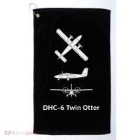De Havilland Canada Dhc6 Twin Otter Plane Twin Otter Dhc6 Golf Towel thumb 0