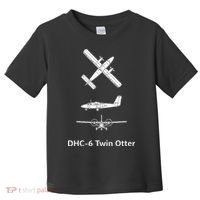 De Havilland Canada Dhc6 Twin Otter Plane Twin Otter Dhc6 Toddler T-Shirt thumb 0