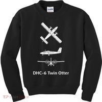 De Havilland Canada Dhc6 Twin Otter Plane Twin Otter Dhc6 Kids Sweatshirt thumb 0