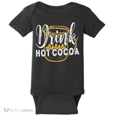 Drink Hot Cocoa Baby Bodysuit