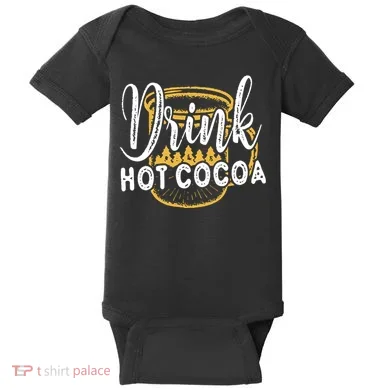 Drink Hot Cocoa Baby Bodysuit