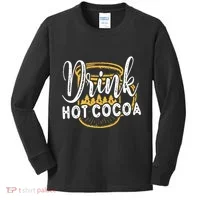 Drink Hot Cocoa Kids Long Sleeve Shirt thumb 0