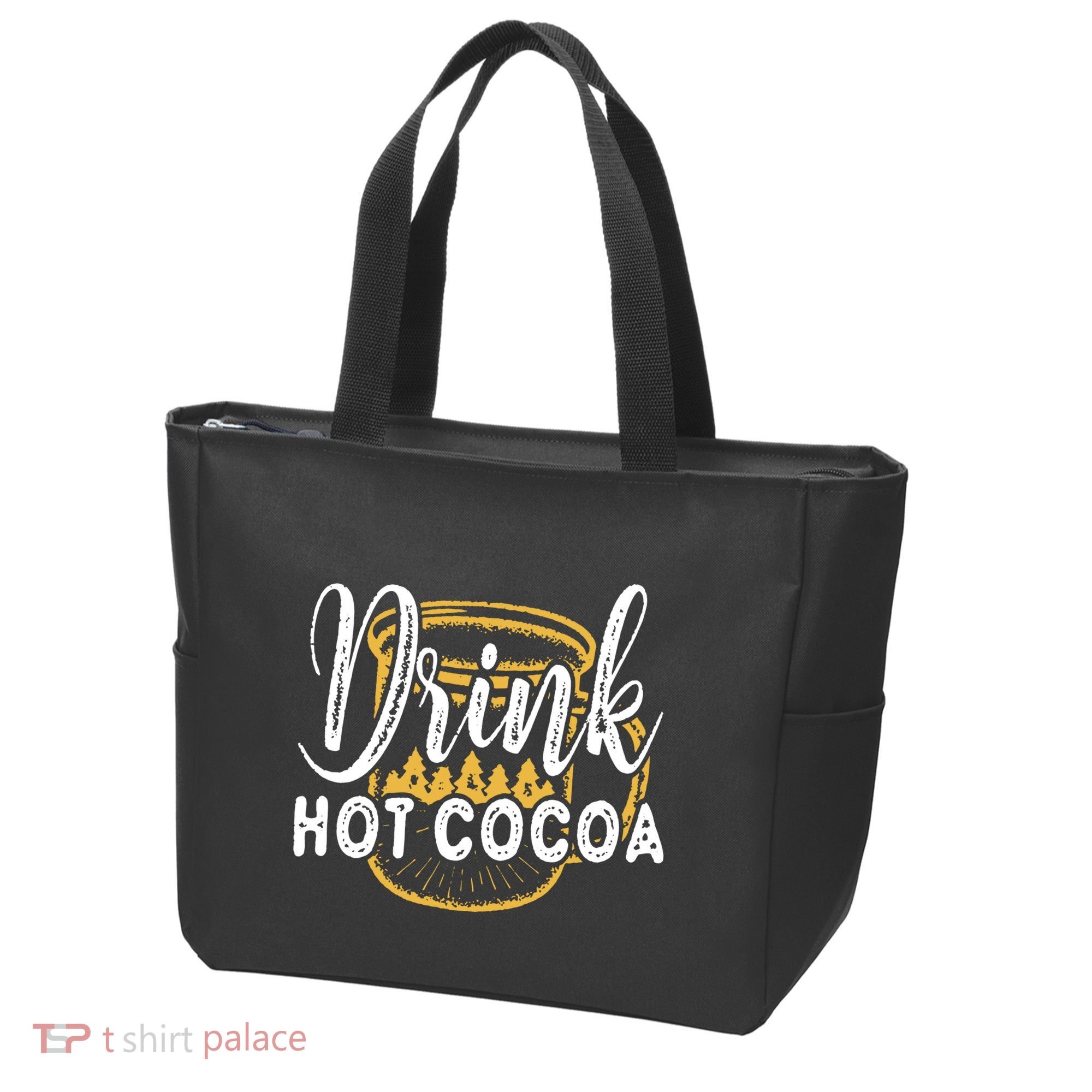 Drink Hot Cocoa Tote Bag