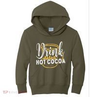 Drink Hot Cocoa Kids Hoodie thumb 0
