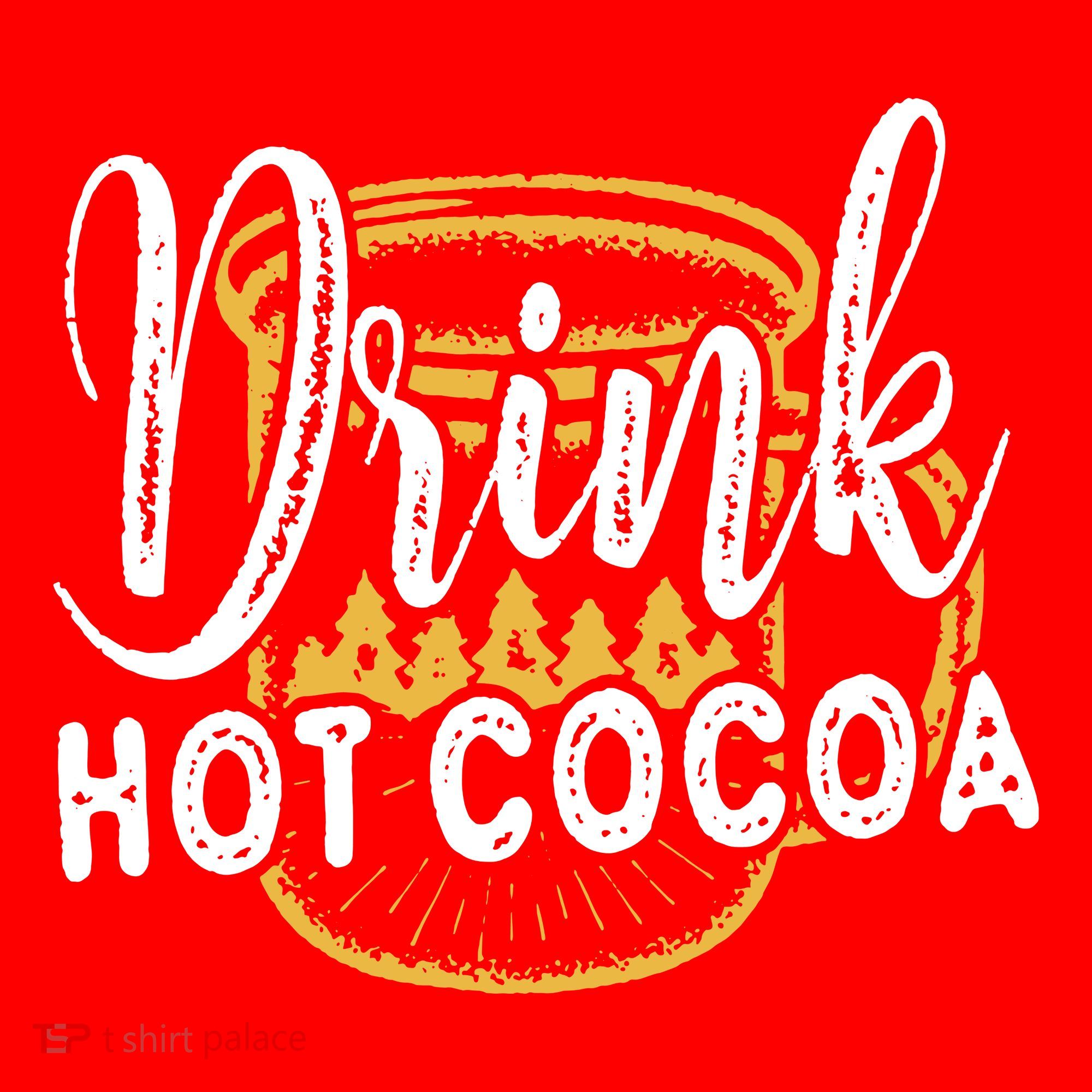 Drink Hot Cocoa Santa Hat