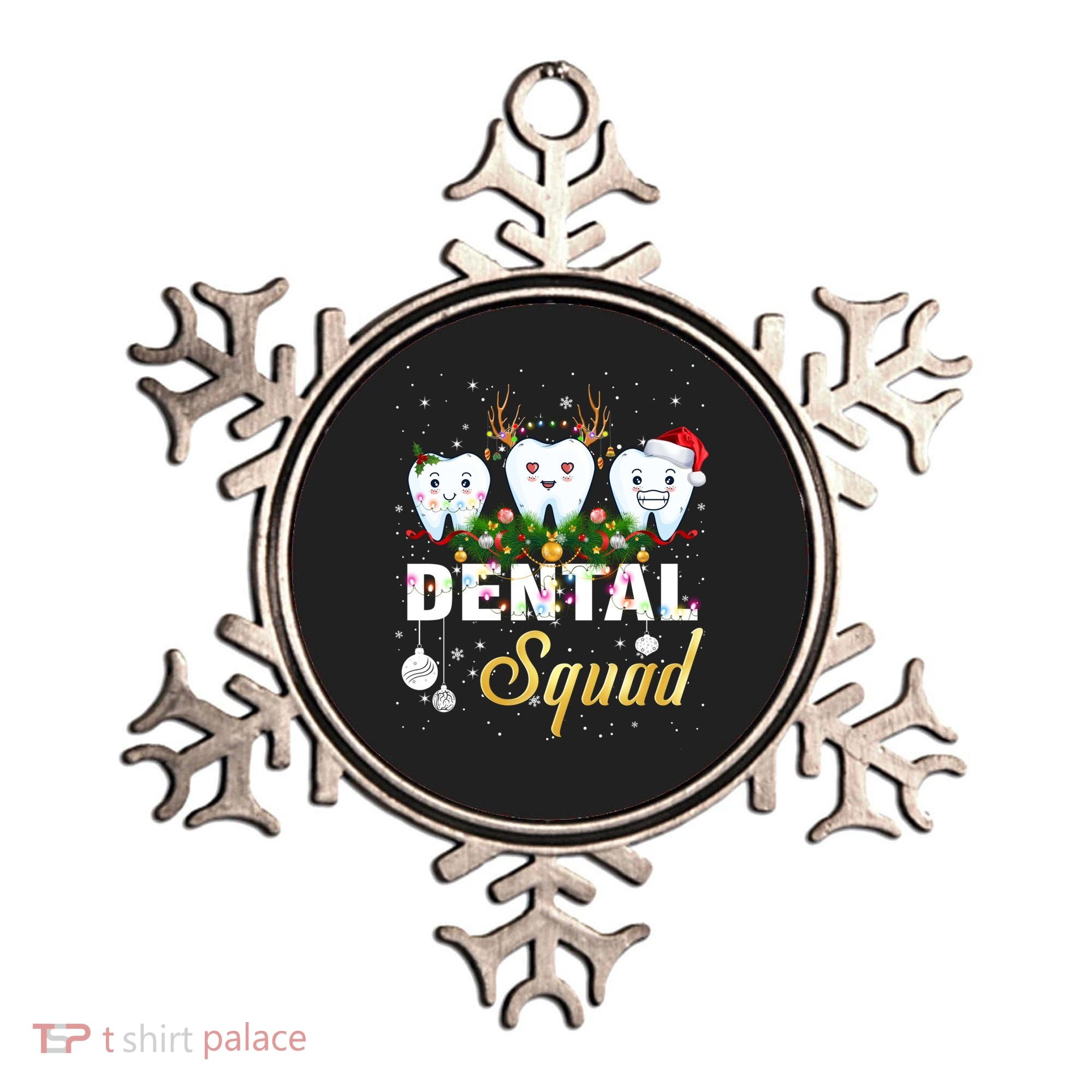 Dentist Hygienist Christmas Dental Squad Cute Gift Ornament