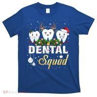 Dentist Hygienist Christmas Dental Squad Cute Gift T-Shirt thumb 0