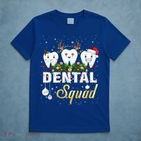 Dentist Hygienist Christmas Dental Squad Cute Gift T-Shirt thumb 5
