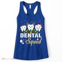 Dentist Hygienist Christmas Dental Squad Cute Gift Women's Tank Top thumb 0