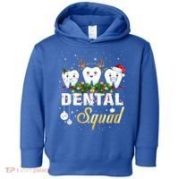 Dentist Hygienist Christmas Dental Squad Cute Gift Toddler Hoodie thumb 0