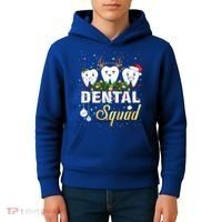 Dentist Hygienist Christmas Dental Squad Cute Gift Kids Hoodie thumb 4