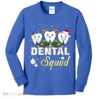 Dentist Hygienist Christmas Dental Squad Cute Gift Kids Long Sleeve Shirt thumb 0