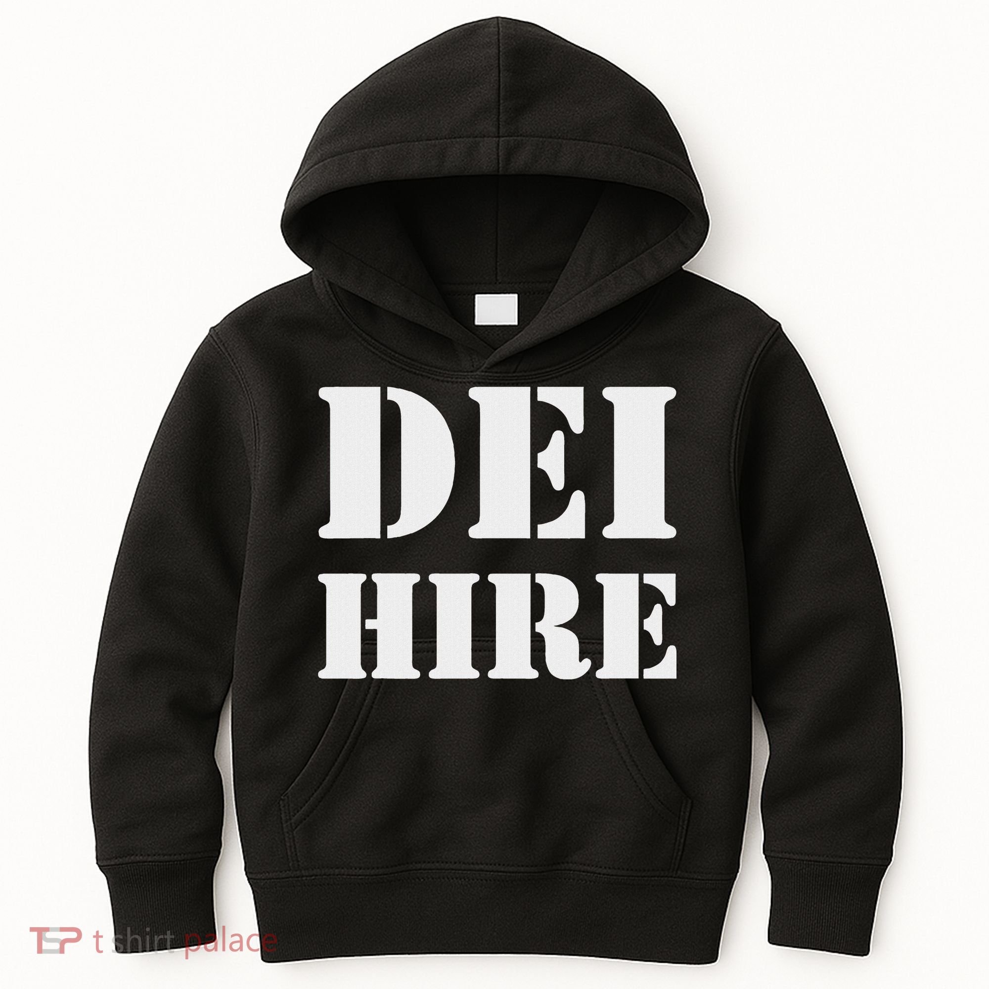 Dei Hire Diversity Equity Inclusion Anti Trump Political Kids Hoodie