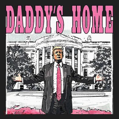 Daddys Home Comfort Colors Heavyweight Long Sleeve T-Shirt