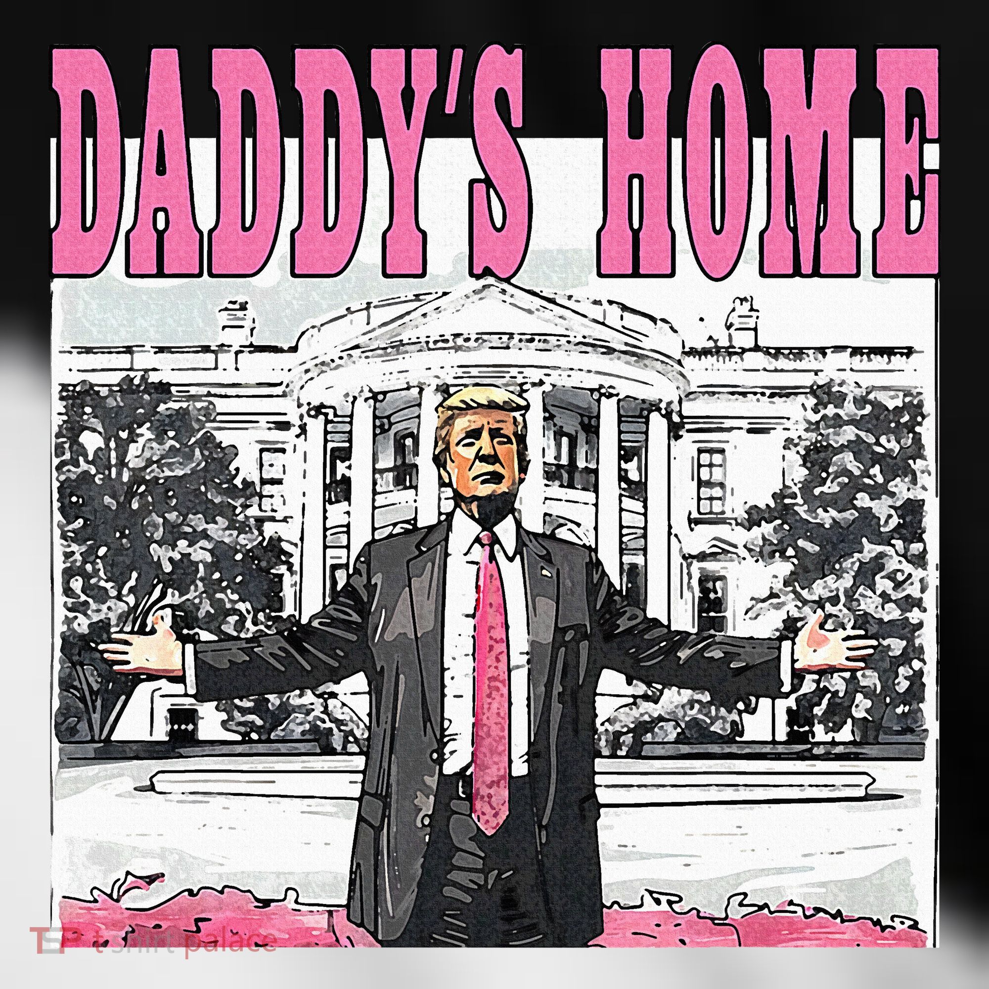 Daddys Home Toddler Fine Jersey T-Shirt