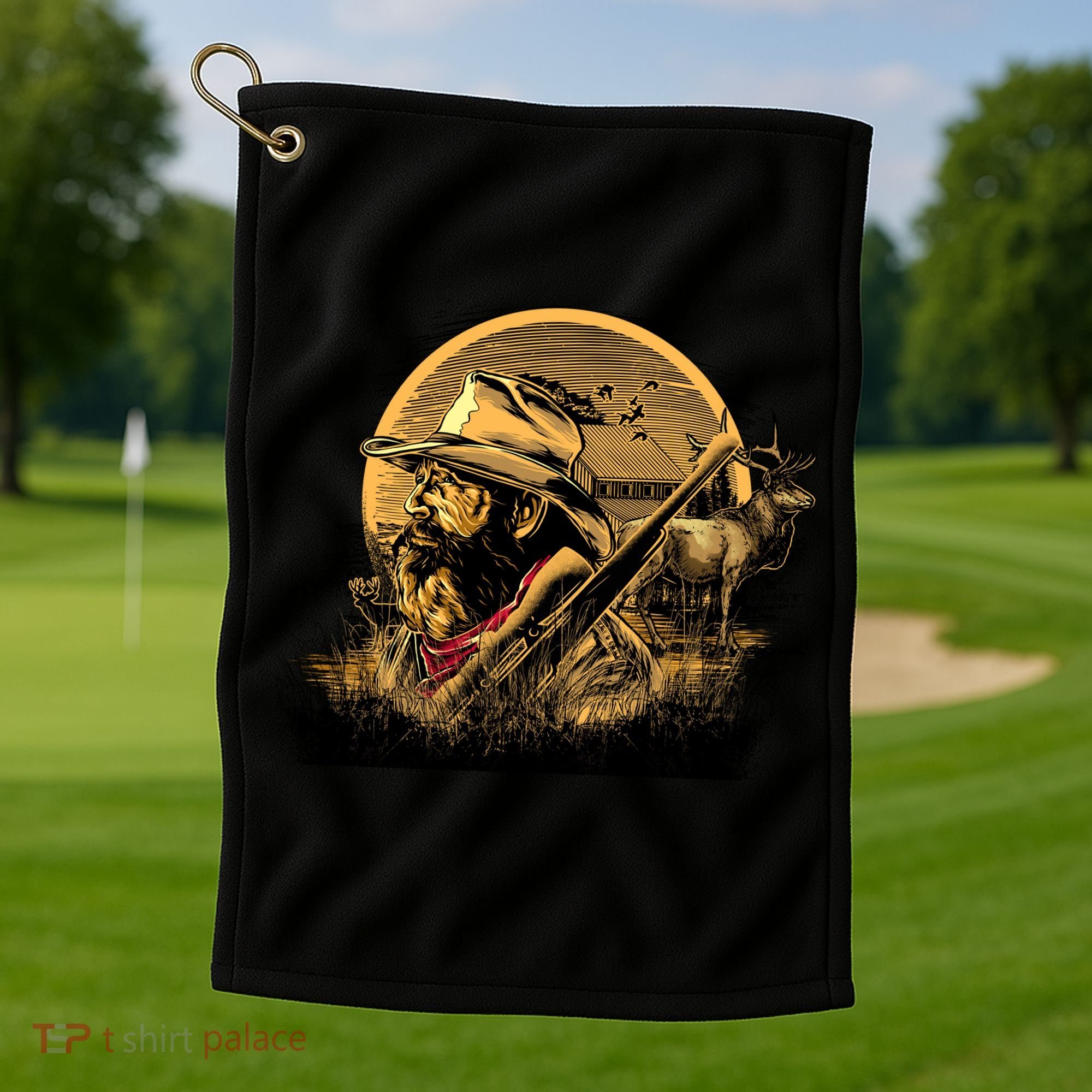 Deer Hunter Golf Towel