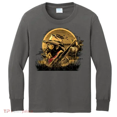Deer Hunter Kids Long Sleeve Shirt