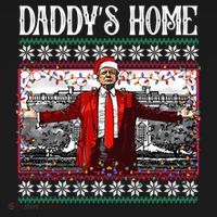 Daddys Home Donald Trump Christmas Women's Hoodie thumb 2