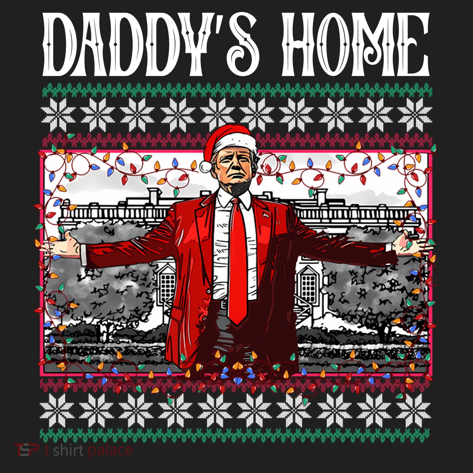 Daddys Home Donald Trump Christmas Hat