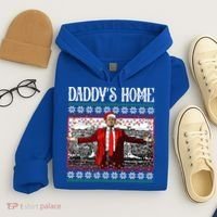 Daddys Home Donald Trump Christmas Hoodie thumb 4