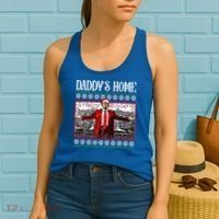 Daddys Home Donald Trump Christmas Women's Tank Top thumb 2