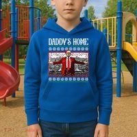 Daddys Home Donald Trump Christmas Kids Hoodie thumb 2