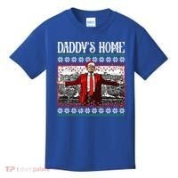 Daddys Home Donald Trump Christmas Kids T-Shirt thumb 0