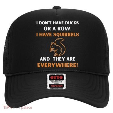 DonT Have Ducks In A Row I Have Squirrels Everywhere Funny Hat