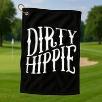 Dirty Hippie Golf Towel thumb 1