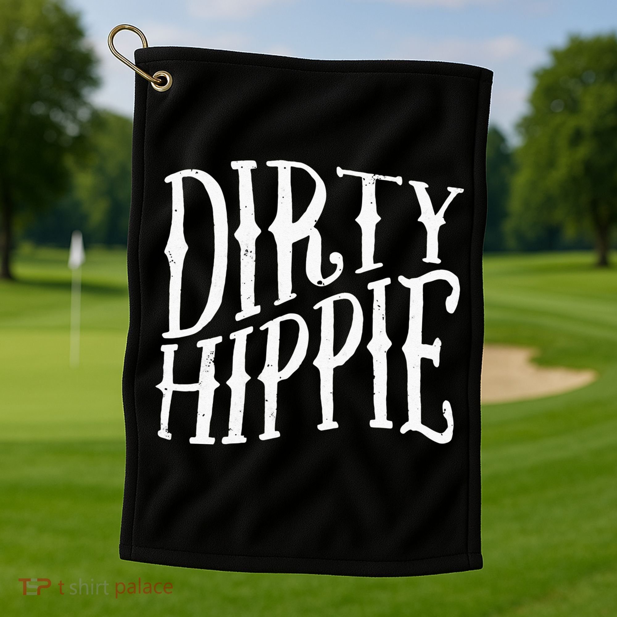 Dirty Hippie Golf Towel
