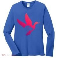 Duck Hunting Dog Duck Hunter Gift Duck Hunting Season Gift Women's Long Sleeve Shirt thumb 0
