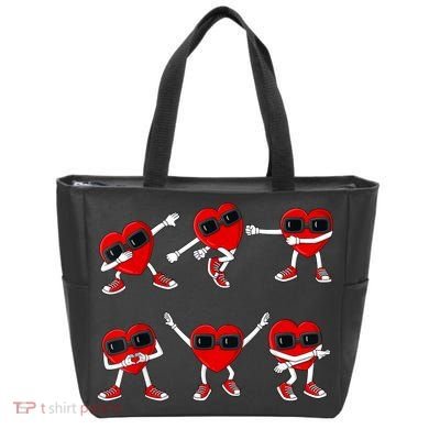 Dancing Hearts Dance Challenge Valentines Day Tote Bag