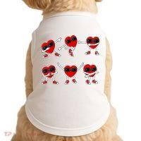 Dancing Hearts Dance Challenge Valentines Day Doggie Tank thumb 0