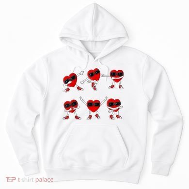 Dancing Hearts Dance Challenge Valentines Day Hoodie