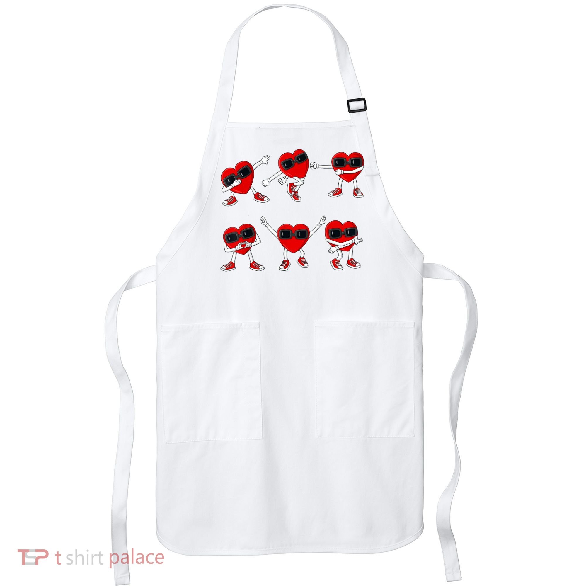 Dancing Hearts Dance Challenge Valentines Day Apron