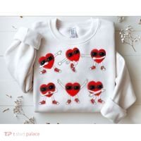 Dancing Hearts Dance Challenge Valentines Day Sweatshirt thumb 2