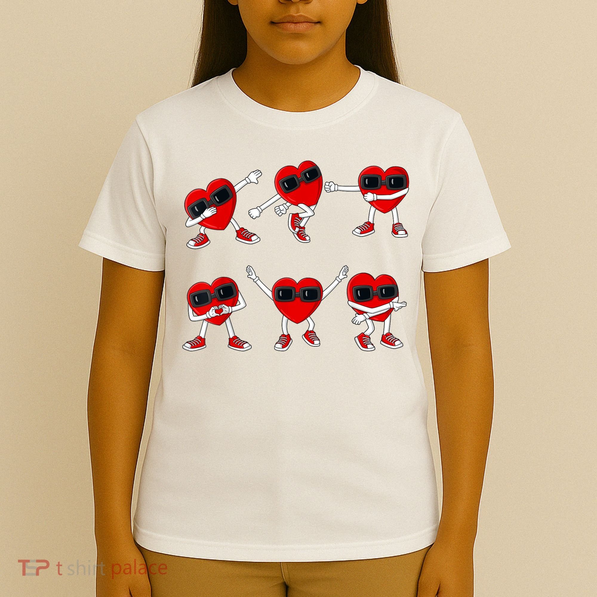 Dancing Hearts Dance Challenge Valentines Day T-Shirt