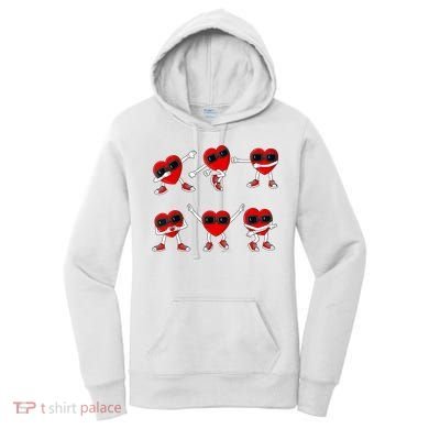 Dancing Hearts Dance Challenge Valentines Day Women's Hoodie