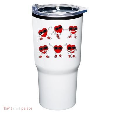 Dancing Hearts Dance Challenge Valentines Day Tumbler