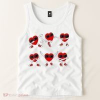 Dancing Hearts Dance Challenge Valentines Day Tank Top thumb 2