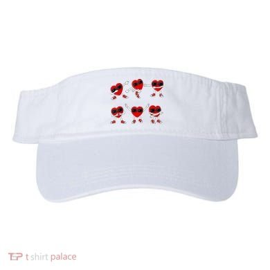 Dancing Hearts Dance Challenge Valentines Day Visor