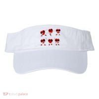 Dancing Hearts Dance Challenge Valentines Day Visor thumb 0